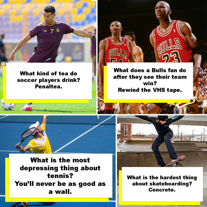 Funny Sports Jokes to Get Your Friends Chuckling SportsTelly