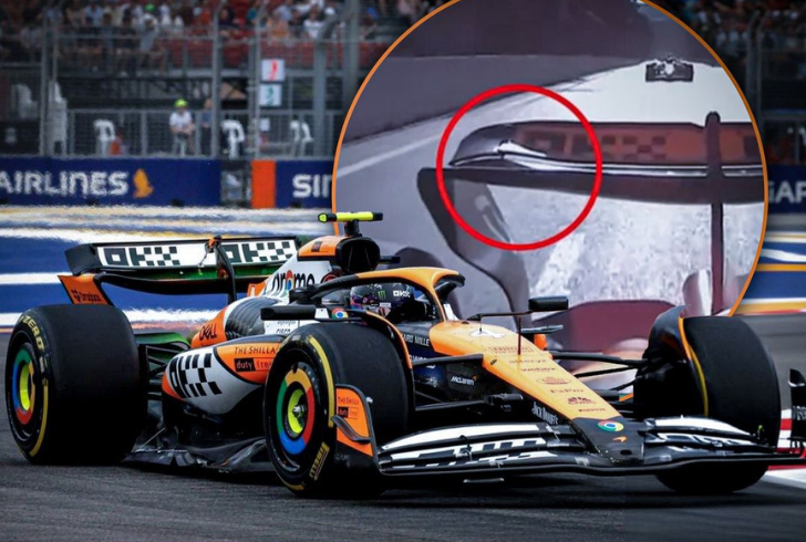 McLaren has to modify their low down force rear wing after a successful complaint by Red Bull with the FIA.